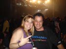 Almir (fanzmosis) e M�nica (SonyBmg-Brasil) durante o show no RioArena - RJ-Brasil 3 de abril de 2008 Foto: por Fanzmosis
