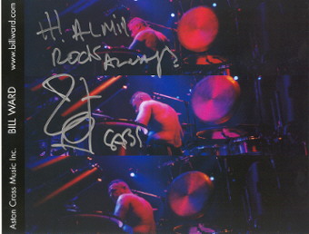 Photo: signed by Bill Ward for me in Santa Monica ,CA November 5, 2004