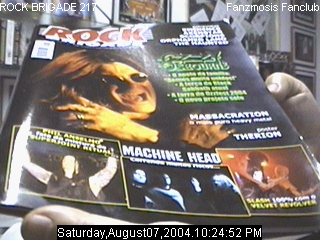 ROCK BRIGADE 217 - Page Cover 