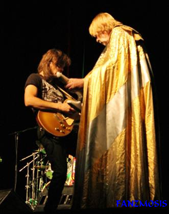 Rick Wakeman e Dave Colquhoun no Teatro Bratesco em SP dia 21-11-2012 -  Foto by Fanzmosis/Wagner Picolli